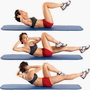 Cross Crunches