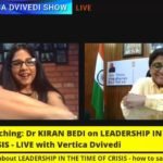 Vertica and Dr. Bedi Virtual Hug