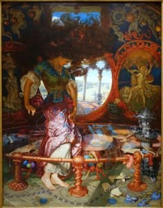 The Lady of Shalott by William Holman Hunt, 1890-1905 