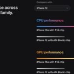 iphone 16e vs iphone 12